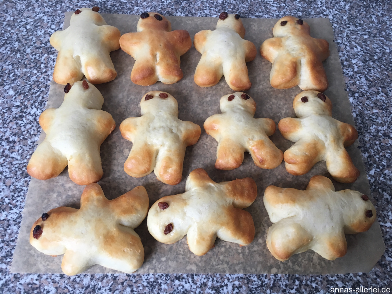 Weckmänner selber backen -Anna's Allerlei